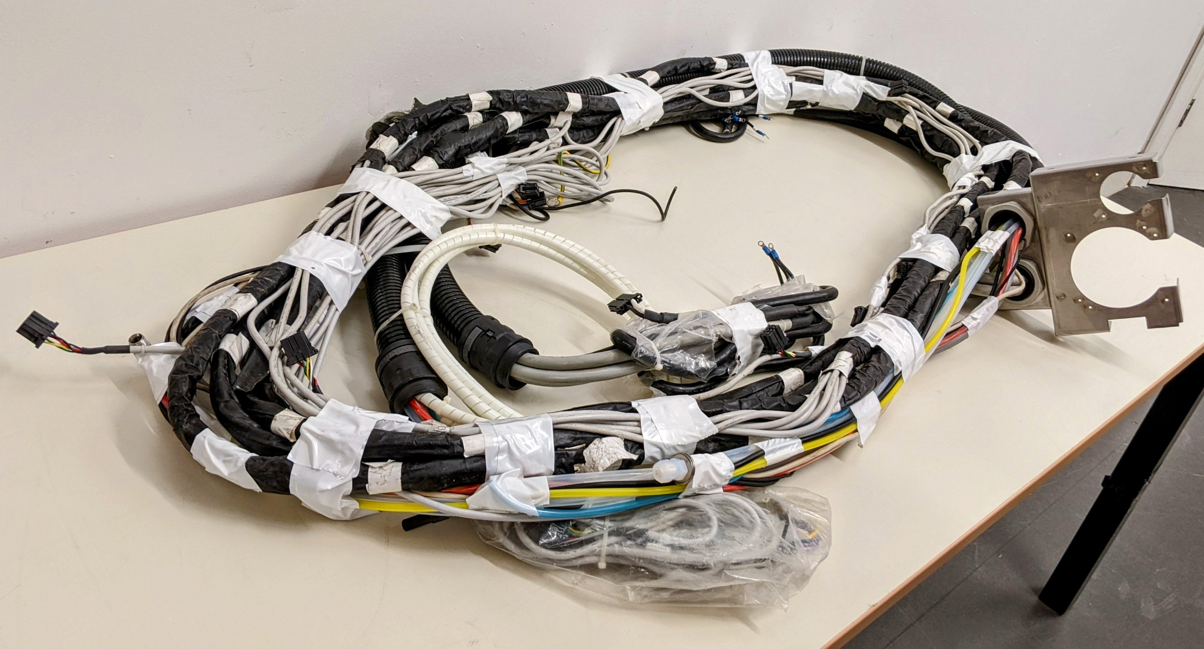 Used TEL Act 8 Part Dev Block to IFB and TCU Piping/Cable Bundle