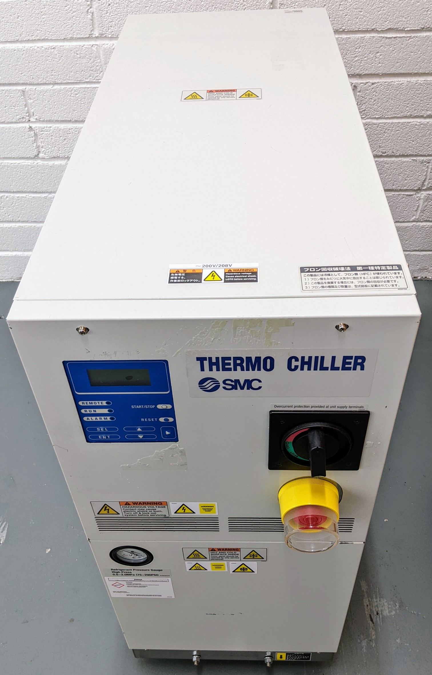 Used SMC Corporation Chiller