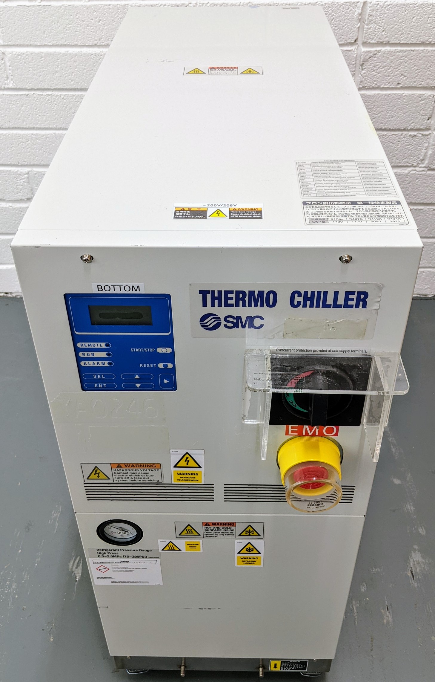 Used SMC Corporation Chiller