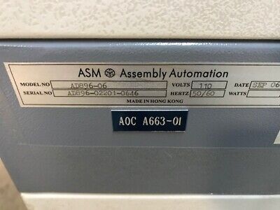 Used ASM AD896-06