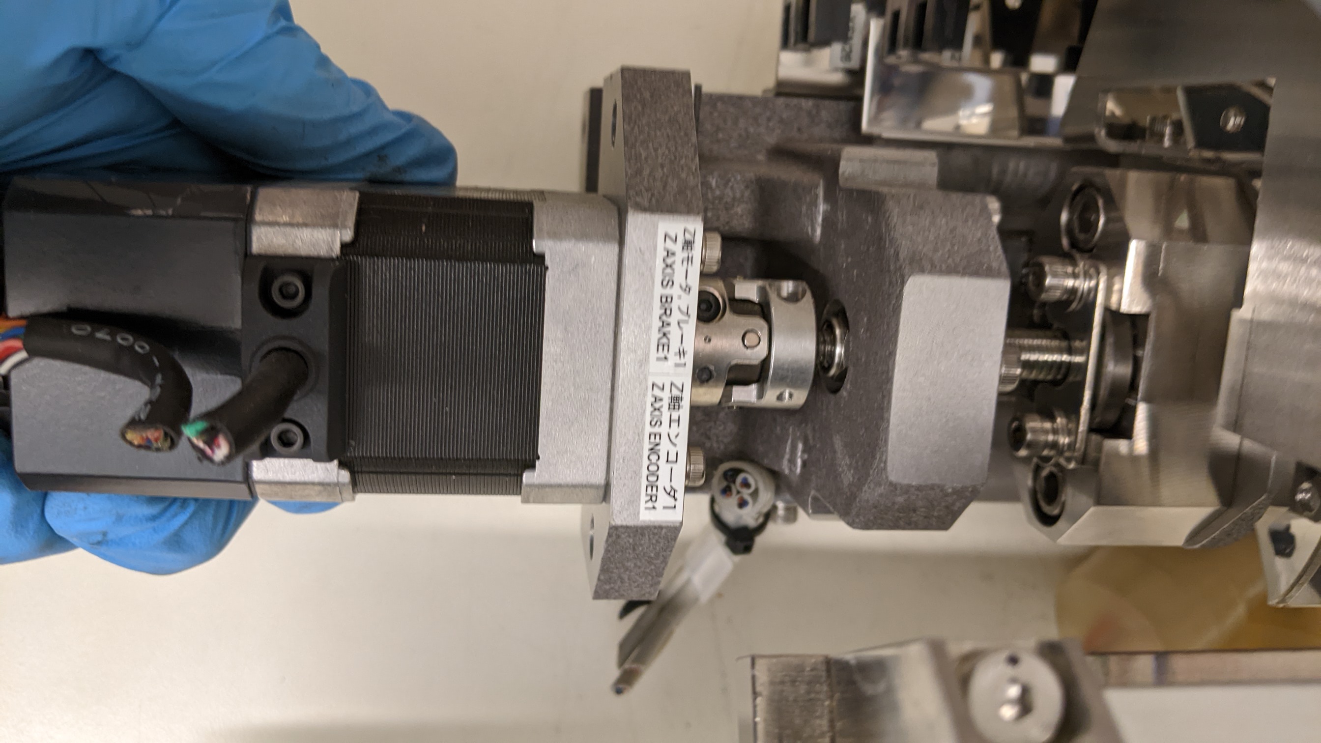 Used SCREEN CKD Brush Cylinder assembly