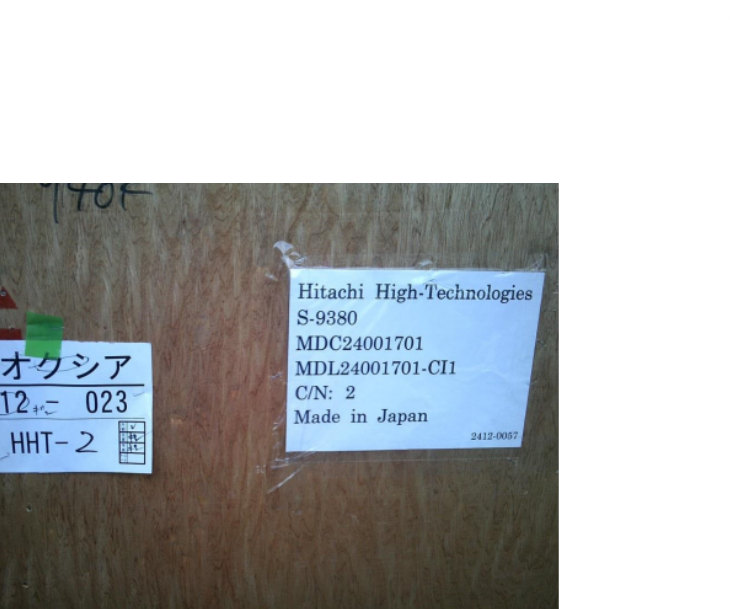 Used HITACHI S-9380