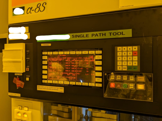 Used 1999 TEL Alpha-8S-Z