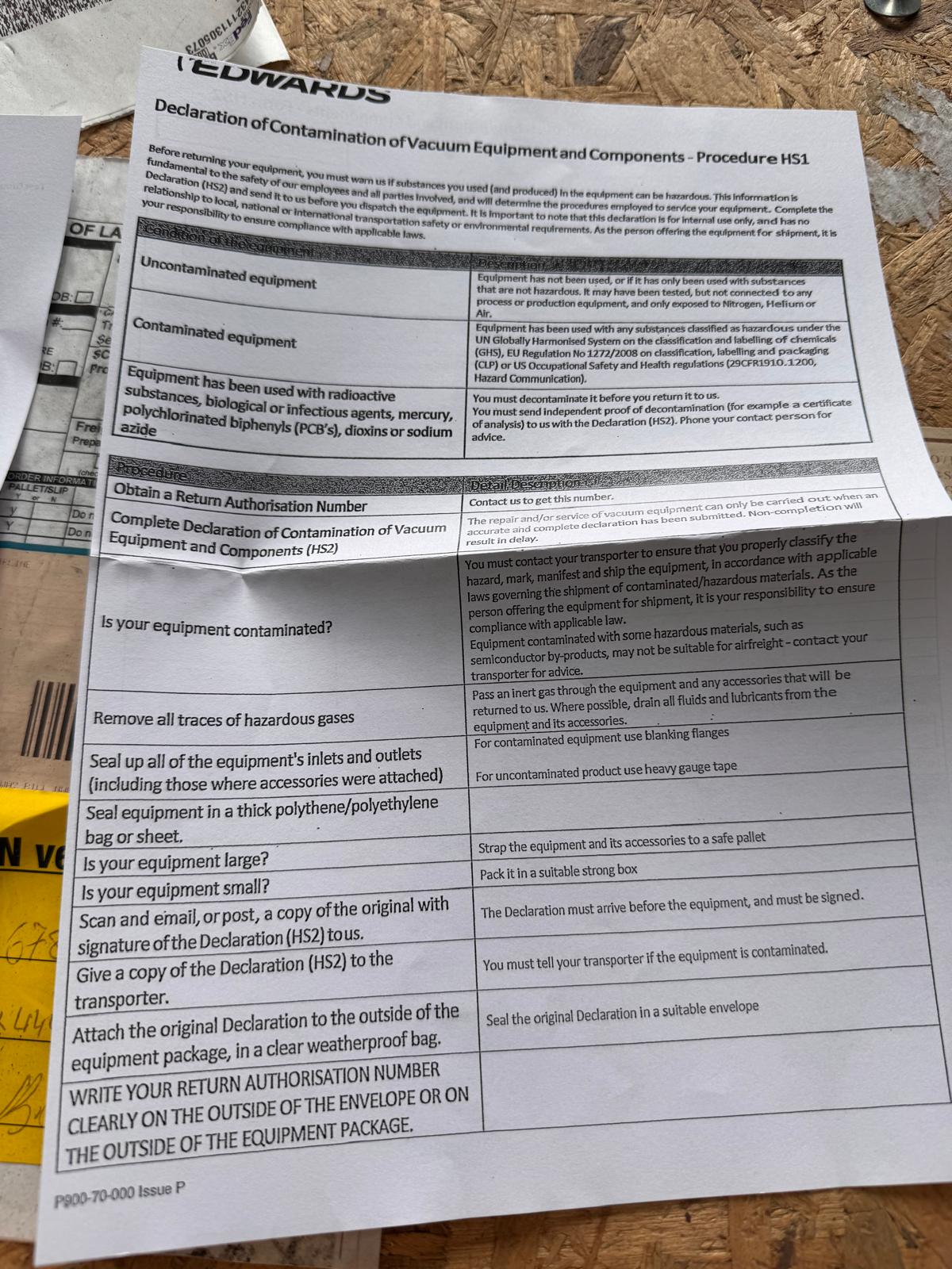 Refurbished Edwards IGX100L Vacuum Pump