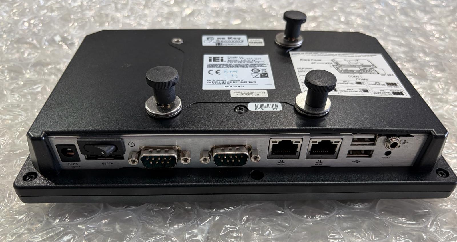 Used iEi AFL-07A-N270 Panel PC