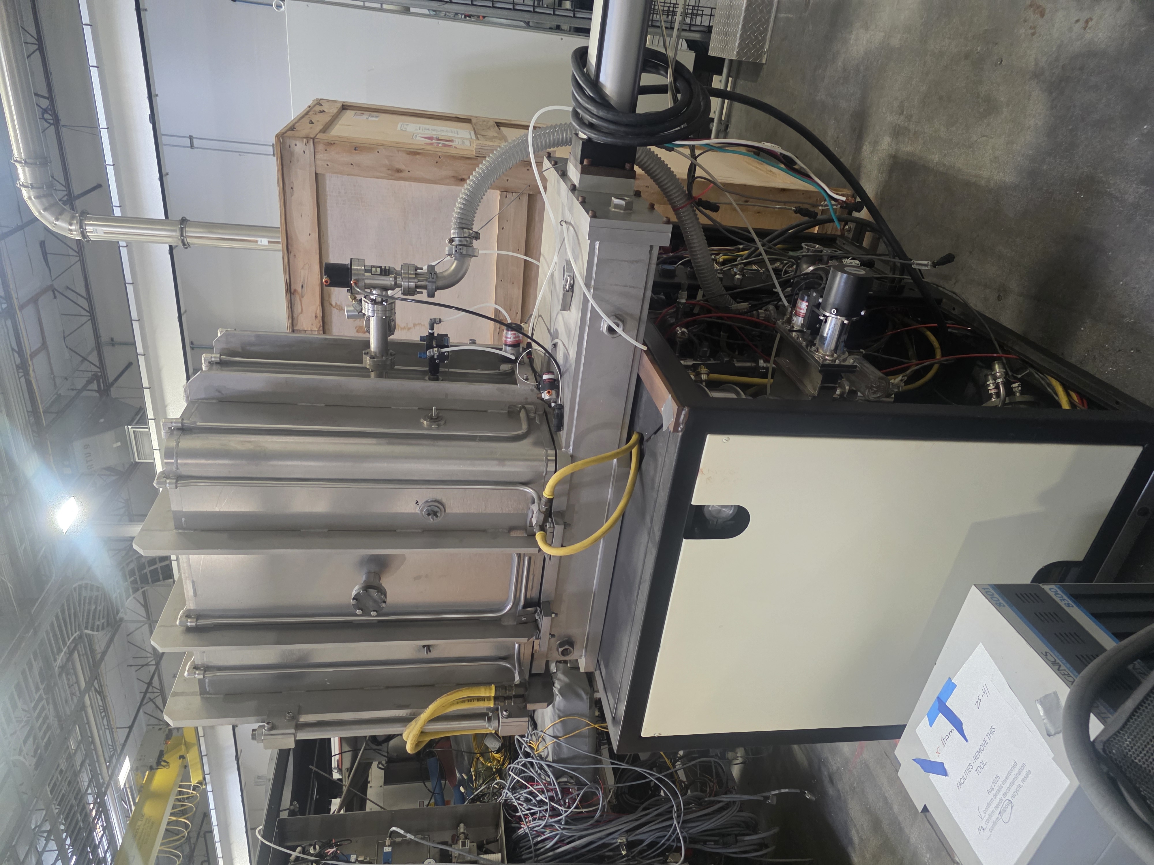 Used Temescal BJD1800 Ebeam Evaporator System