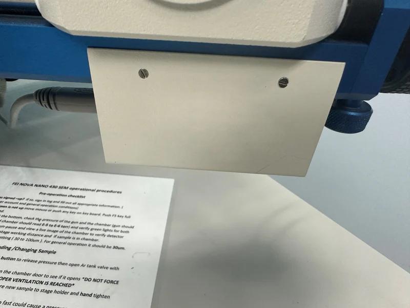 Used 2009 FEI Nova NanoSEM 435 FEG-SEM