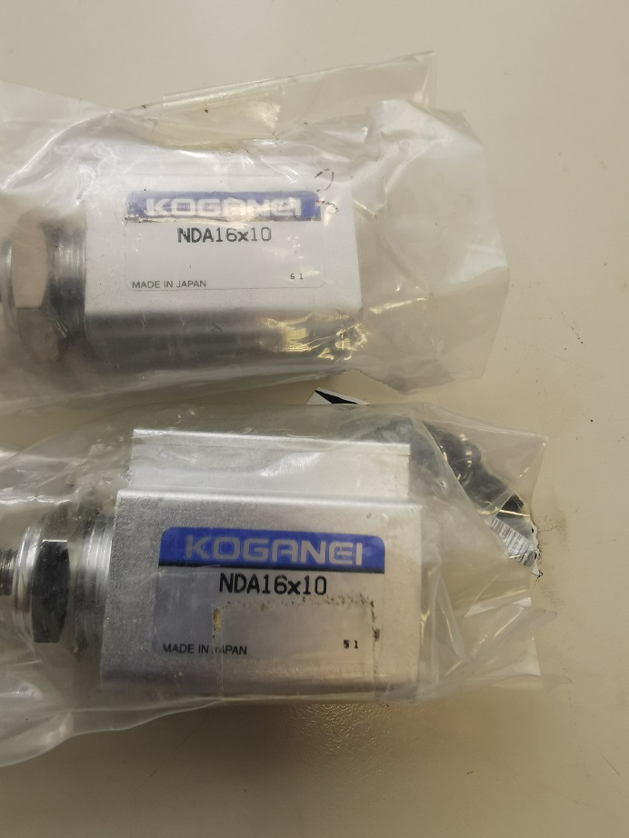 Used KOGANEI NDA 16x10 pneumatic cylinder