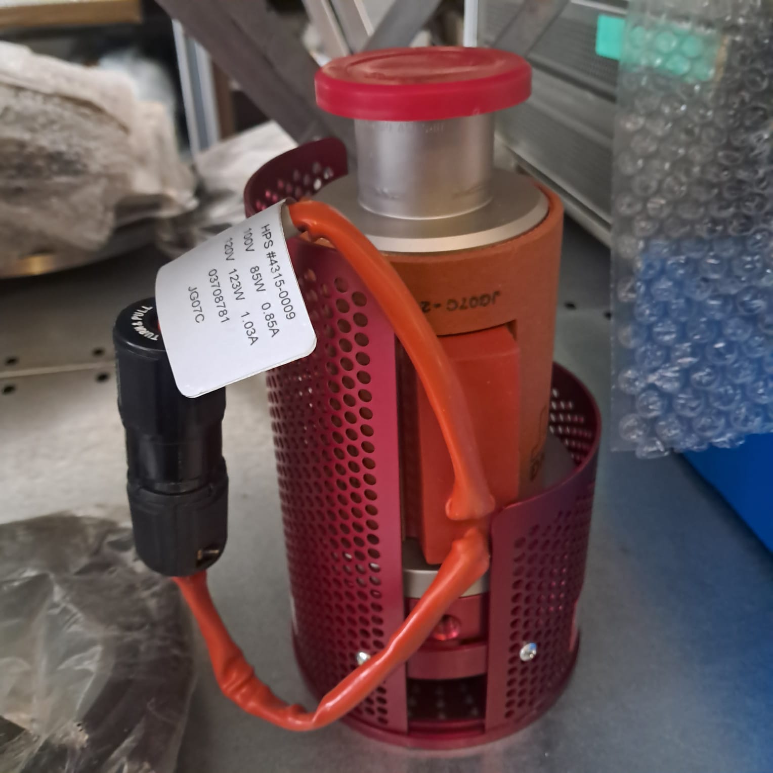 Used Applied Materials AMAT MKS 172-0040K-VA ANGLE VALVE WITH HEATED JACKET