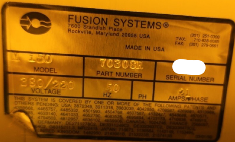 Used 1998 Fusion M150PS