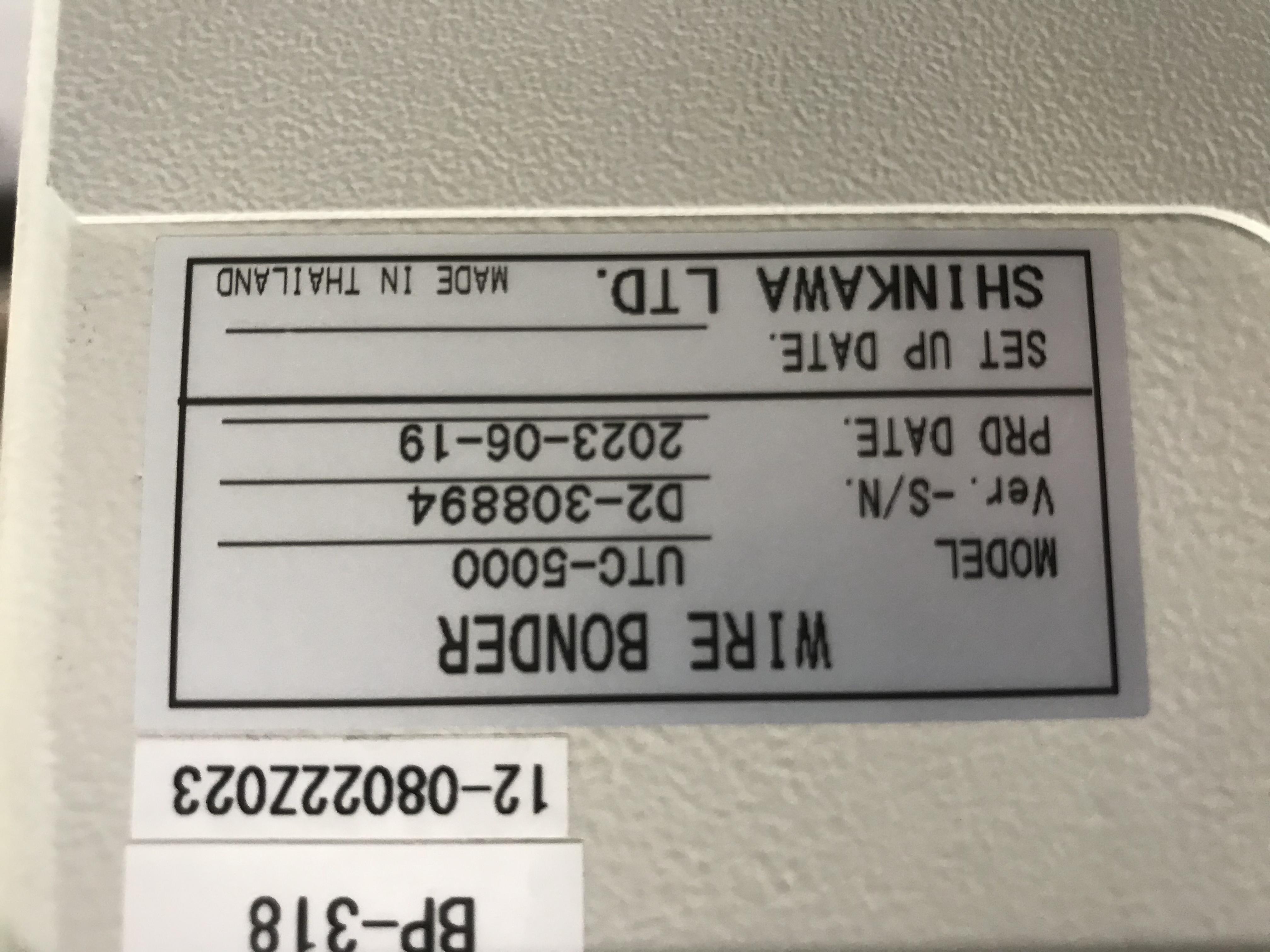 Used 2022 Shinkawa UTC5000 Super NeoCu