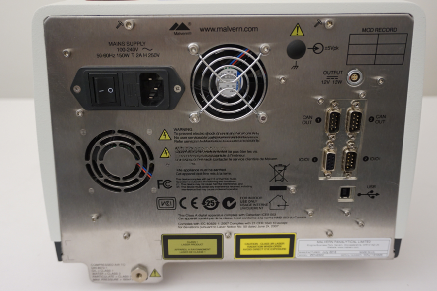 Used Malvern ZEN 2600 NANO Z for Zeta Potential with Dell all in One PC and software