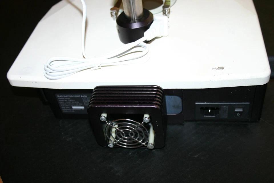 Used NIKON SMZ-800 Binocular Stereozoom Microscope 10-63X on Desktop Stand
