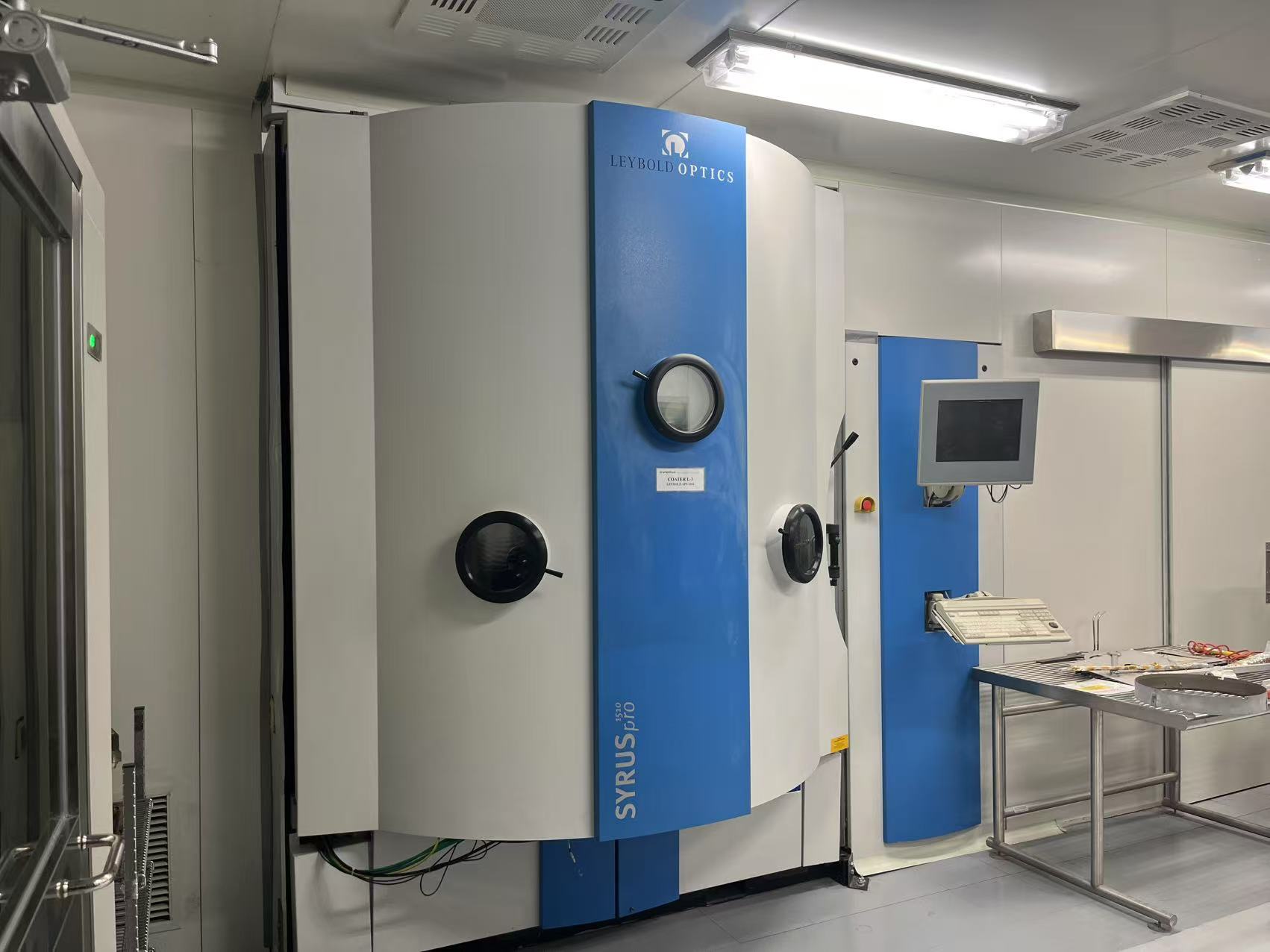 Used Leybold Optics SyrusPro 1510 Double APS Evaporator System