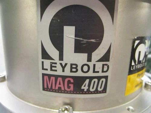 Used Leybold MAG 400 TURBOMOLECULAR PUMP, MAG 410CT