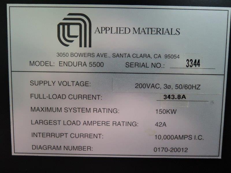 Used 1995 AMAT Endura Ni-V / Ti Mo / AlSi / AgAu