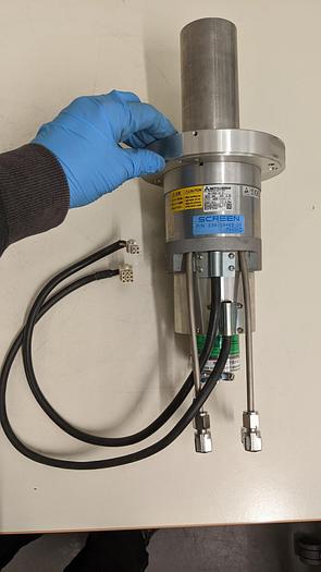 Used MITSUBISHI ELECTRIC & SCREEN AC Servo Motor & Vacuum Sleeve