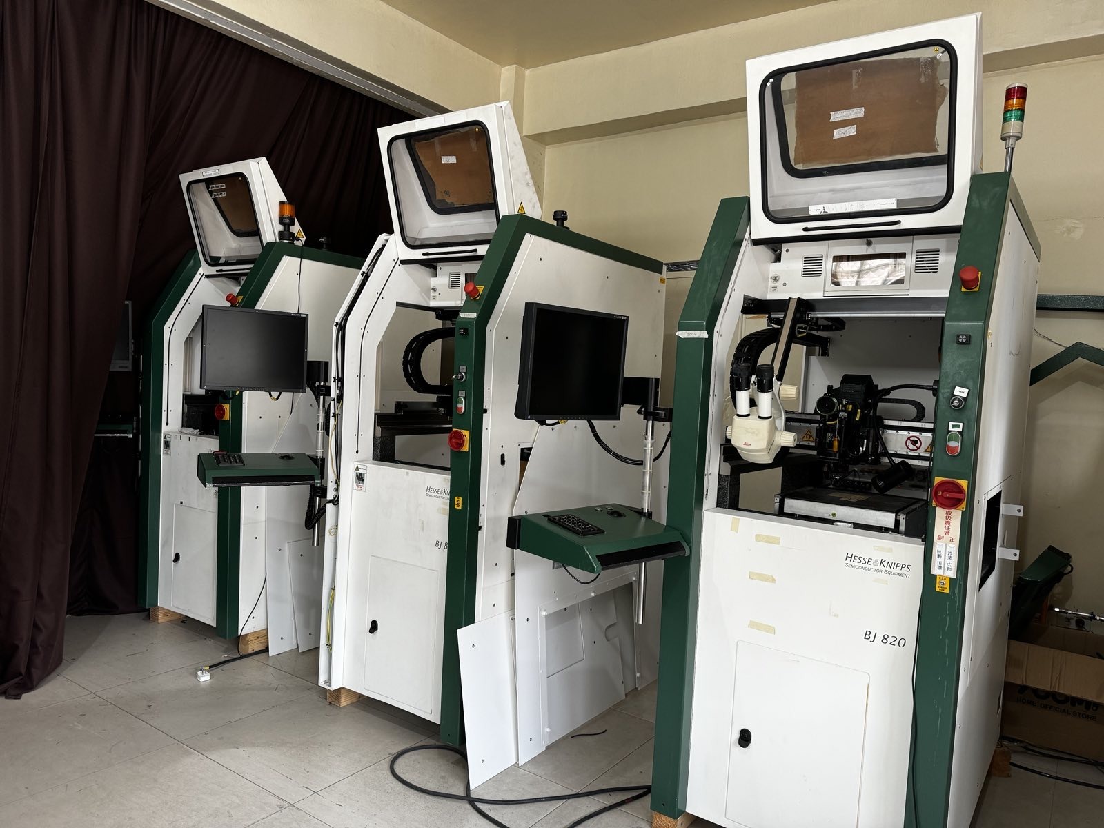 Used Hesse BJ820 Bonder with 45 Deg Bond Head