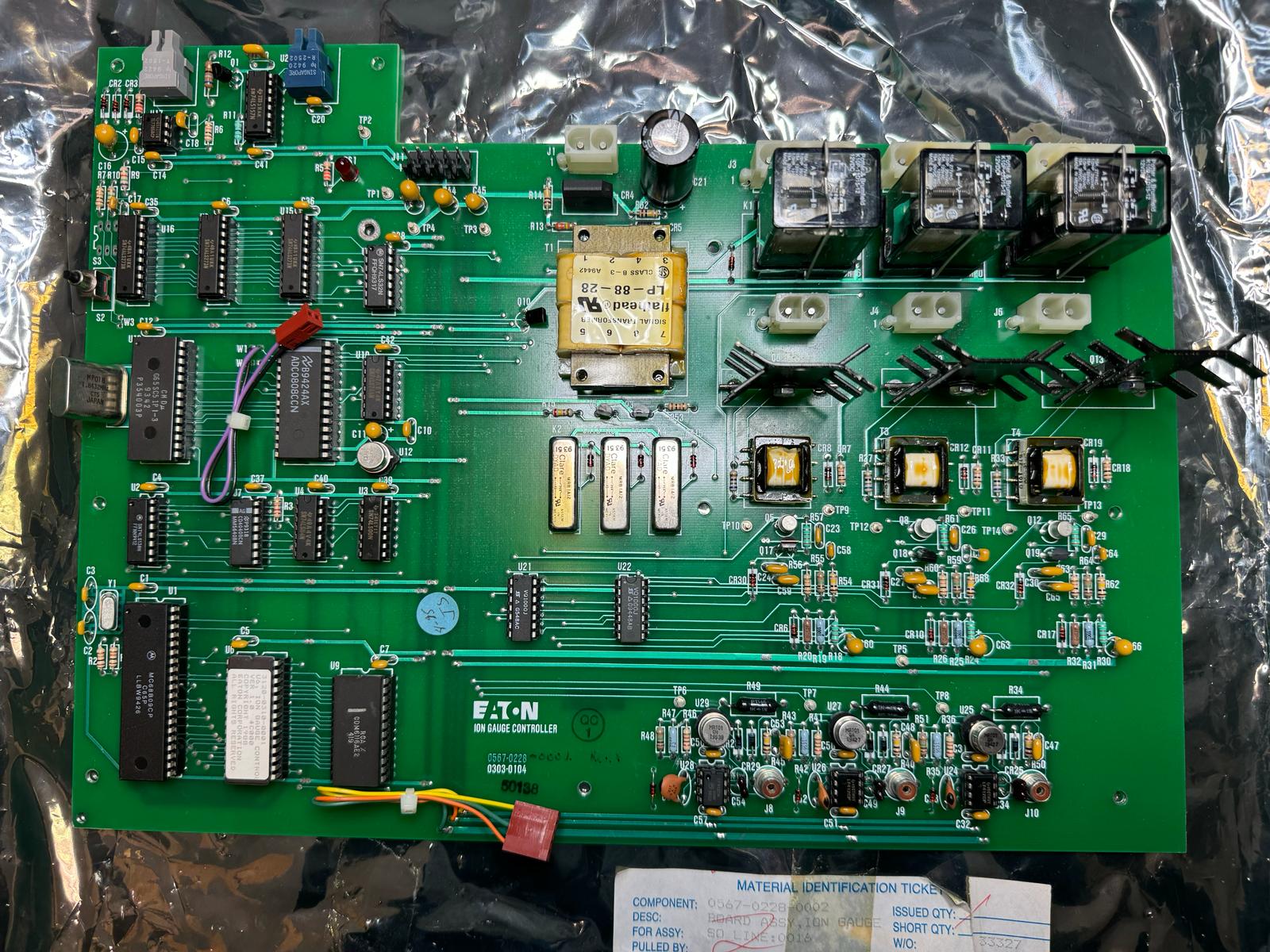Used Eaton Nova 6200AV PCB Board ASSY
