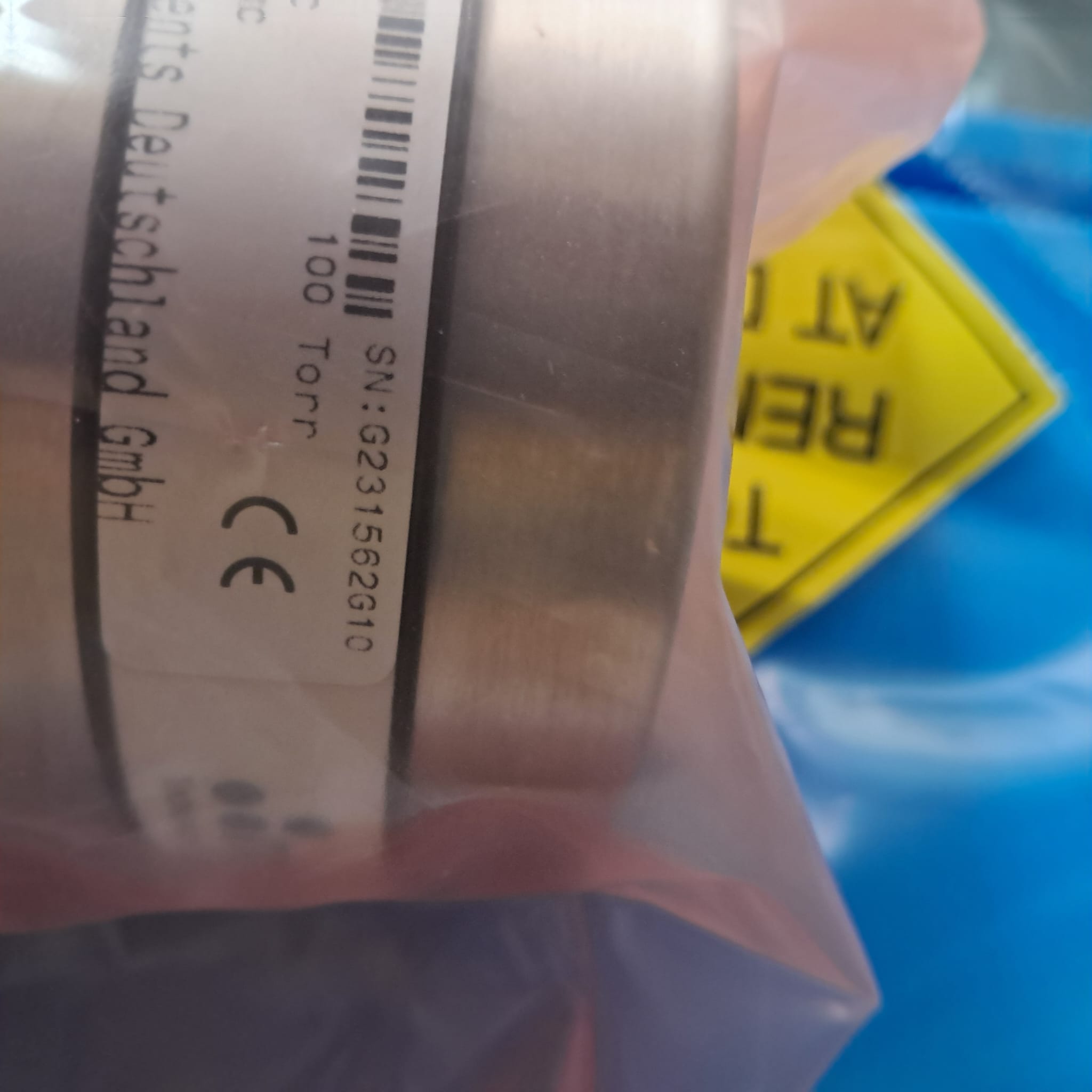 Applied Materials AMAT 627BX12TBC1B PRESS TRANSDUCER 100 TORR