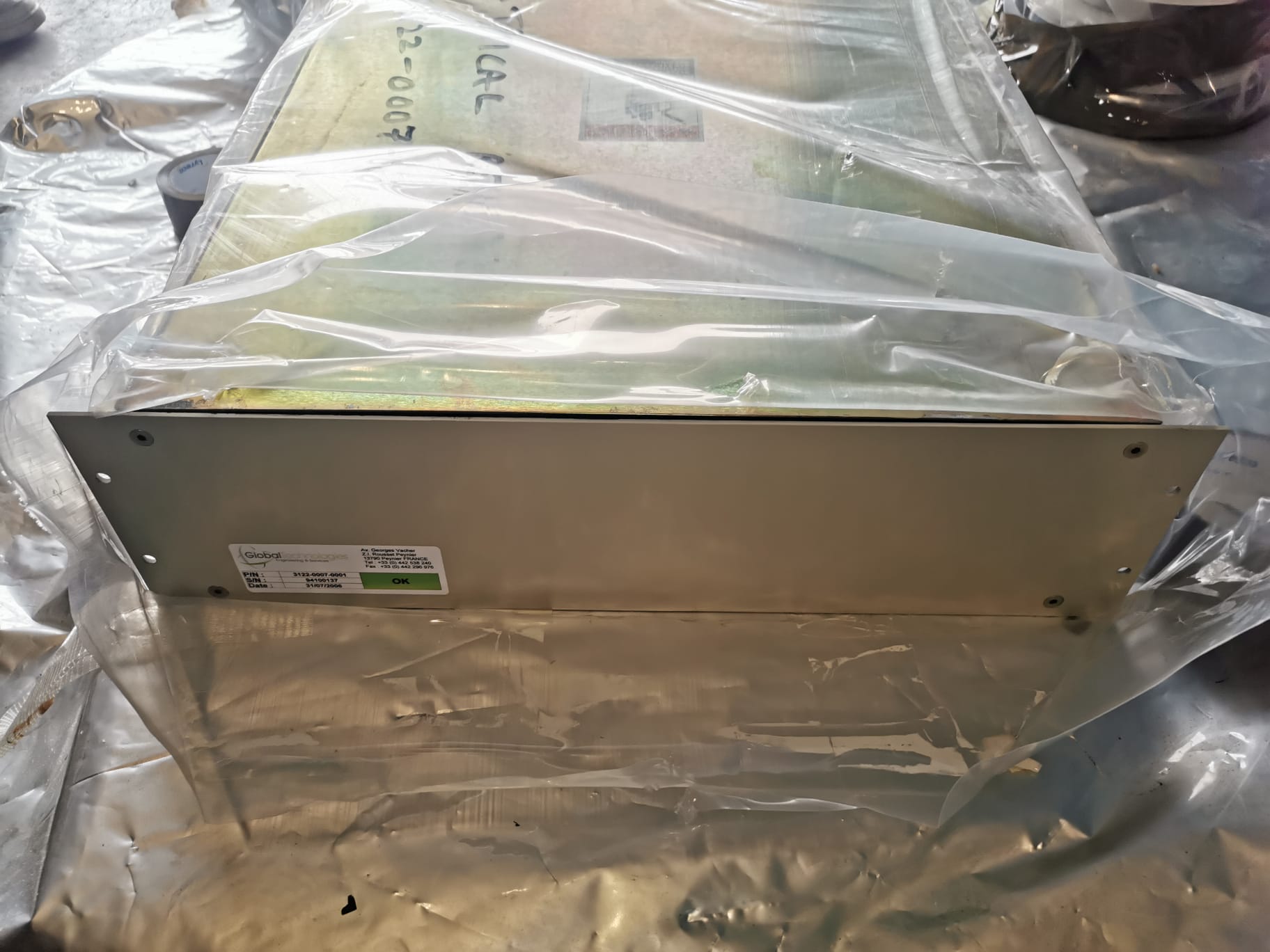 Used Eaton Nova 6200AV Relay interface Chassis 3122.0007.0001