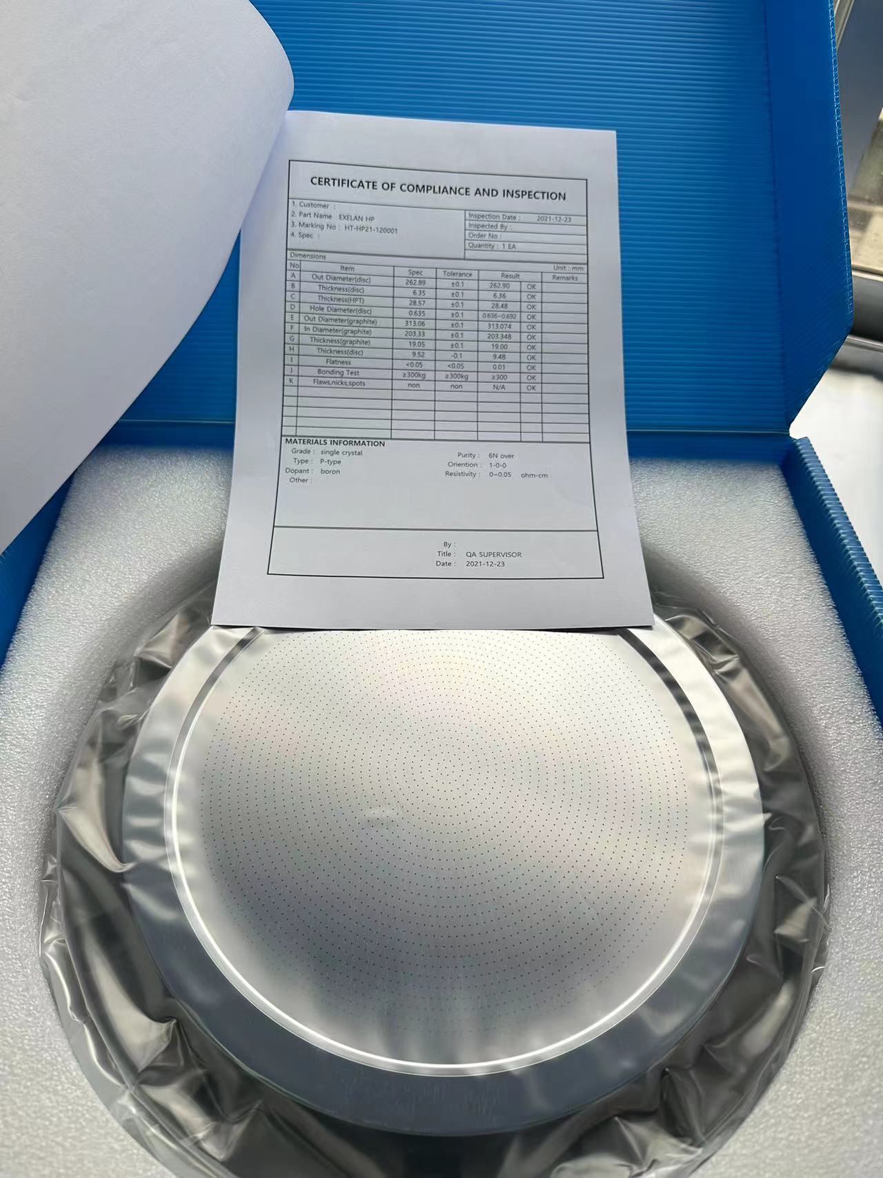 Used LAM  8 Inch Si Cathode