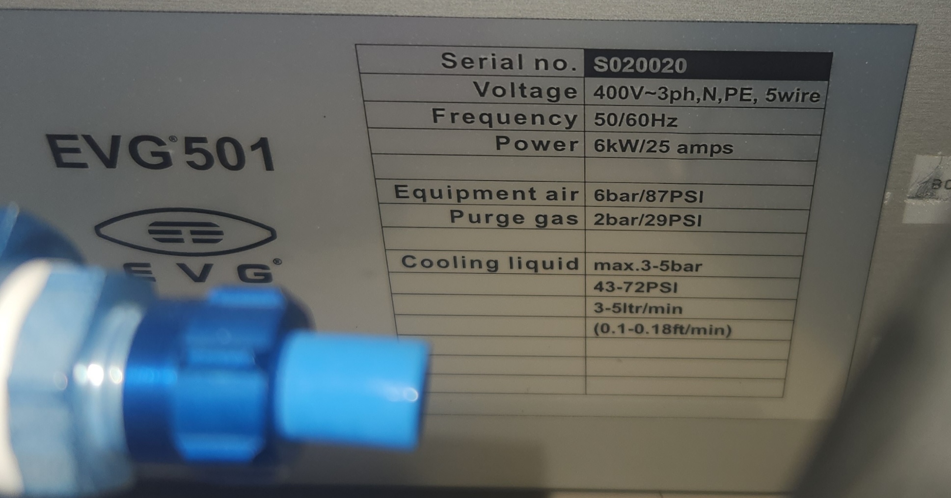 Used EVG 501 Wafer Bonder