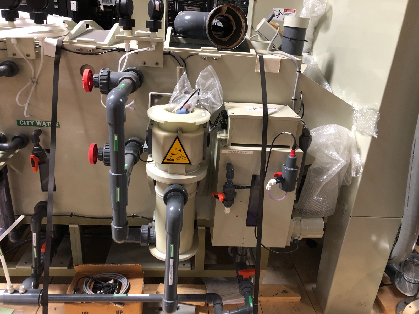 Used Chemcut Model 2315D Spray Resist Develop system