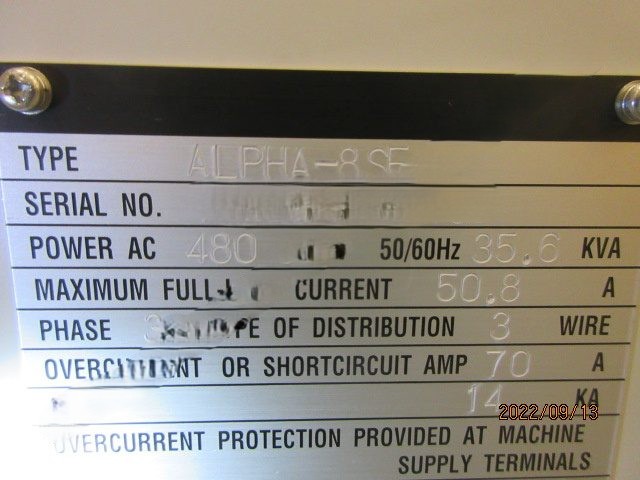 Used 1999 TEL ALPHA-8SE Poly