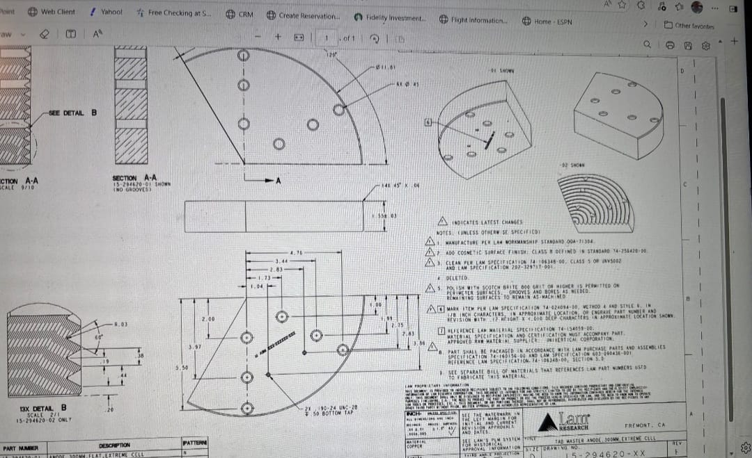Used 2026 LAM Sabre Extreme systems, using Damascene Cu plating process.