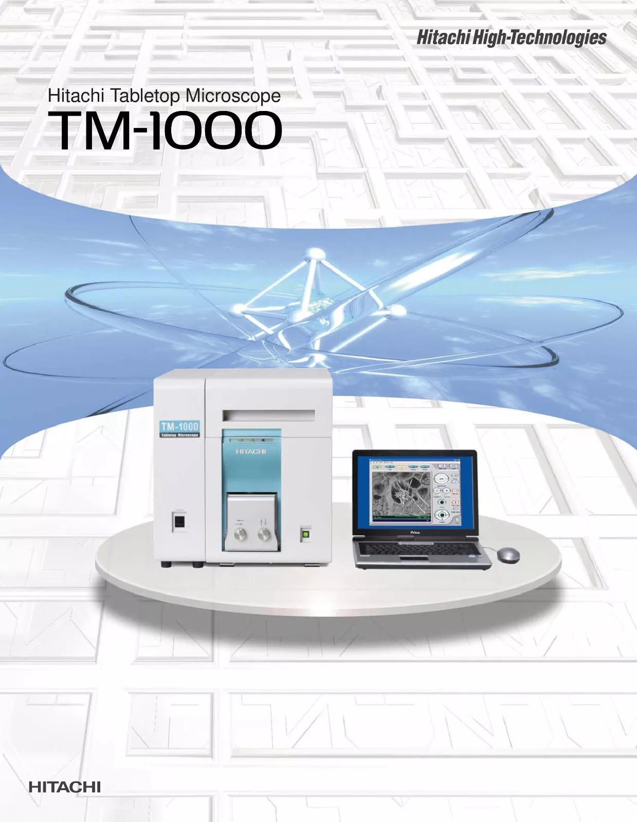 Used Hitachi Hightech TM1000 Tabletop Miscroscope