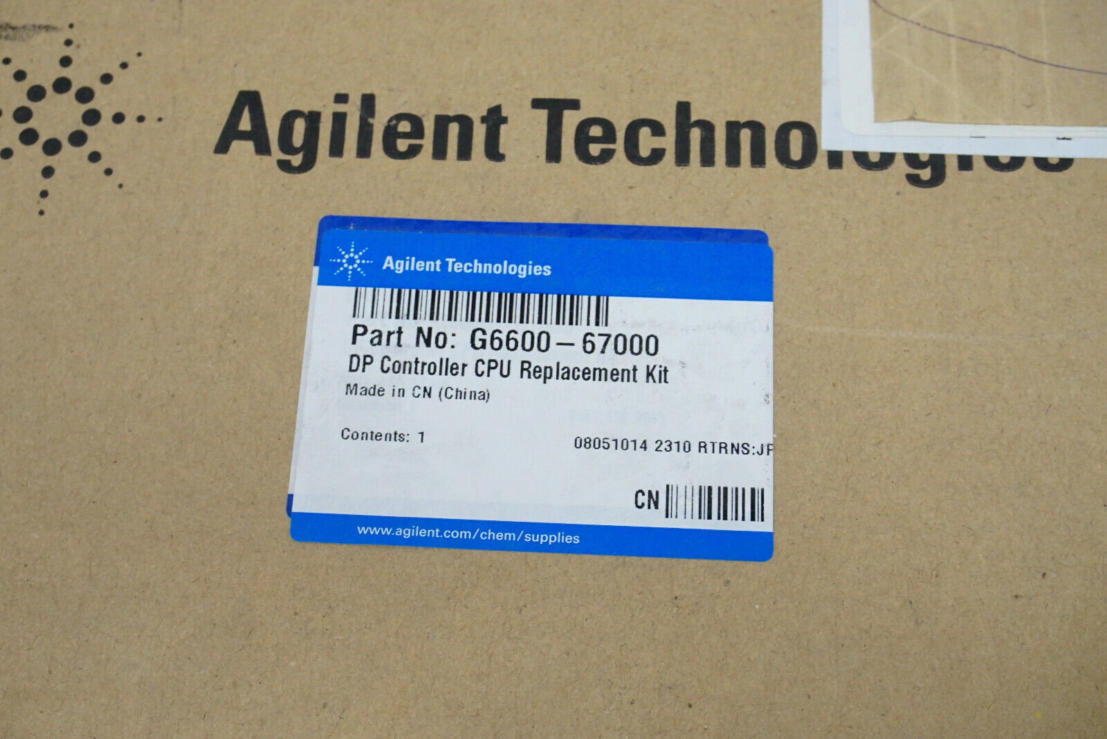 Used Agilent G6600-67000 DP Controller CPU Replacement Kit for HP 6850, 6890, 7890 GC