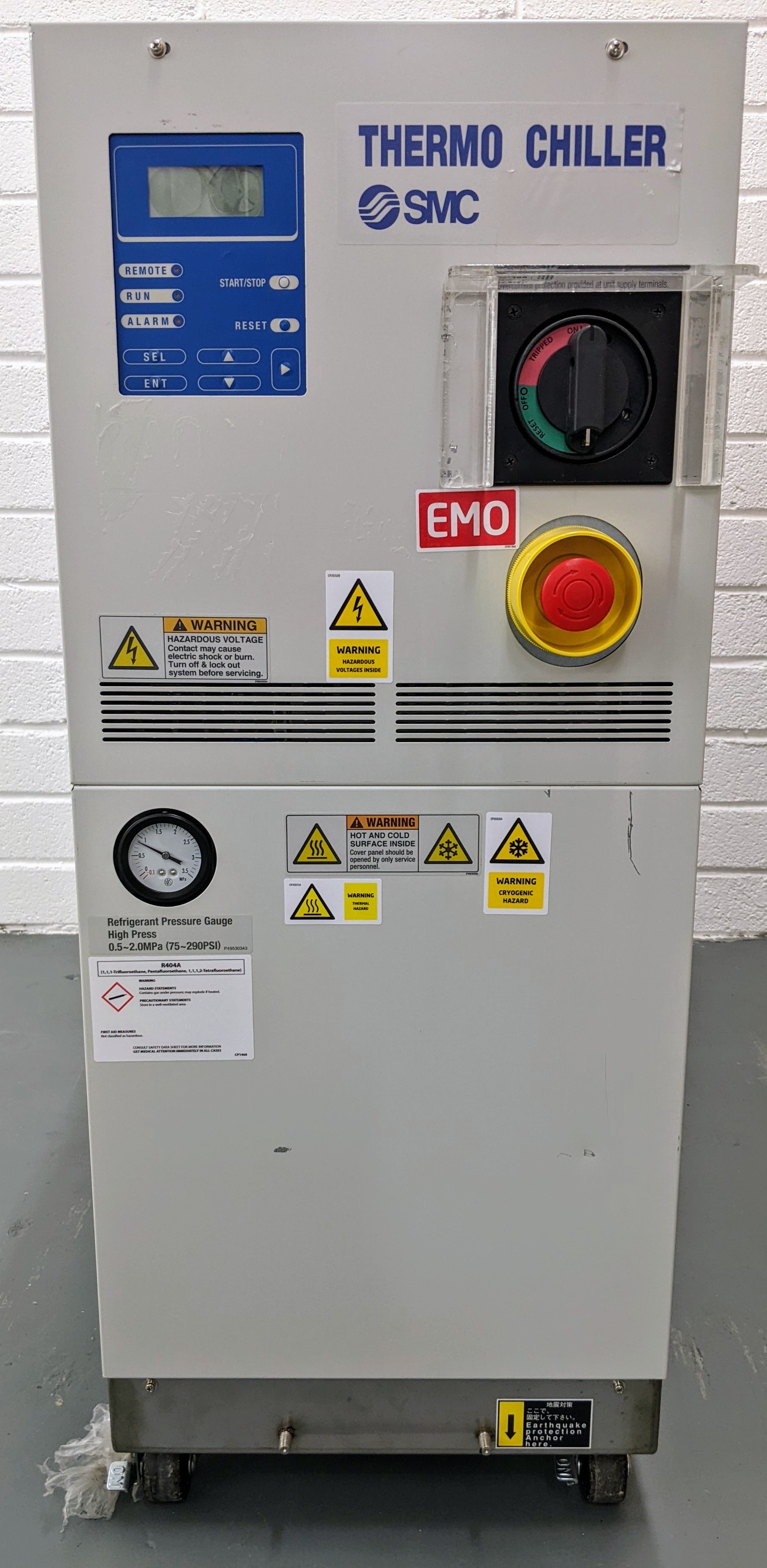 Used SMC Corporation Chiller