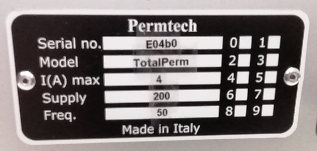 Used Permtech TotalPerm and PermeH2 Gas Permeability Analysis System