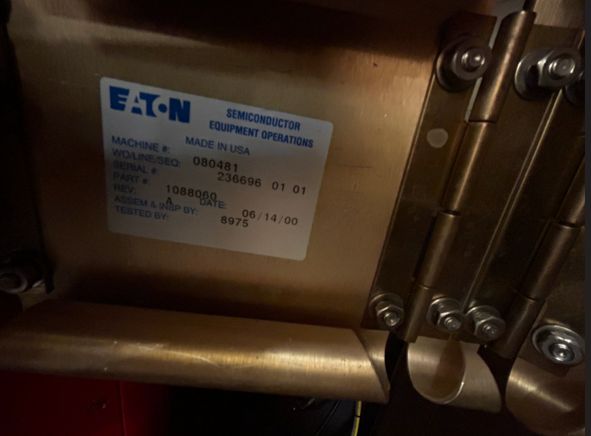 Used 2000 Axcelis GSD 200E2 High Current Ion Implanter