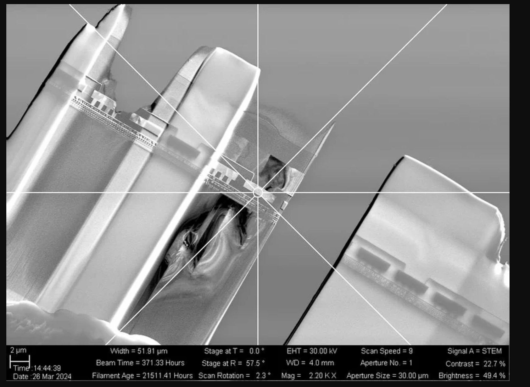 Used Zeiss 1540 EsB Dual Beam FIB-SEM