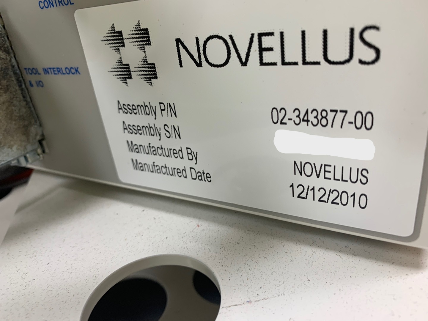 Used 2011 LAM (Novellus) Vector Express AHM