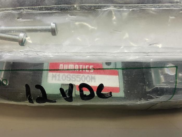 Used NUMATICS M10SS500M Solenoid Valve 12V DC