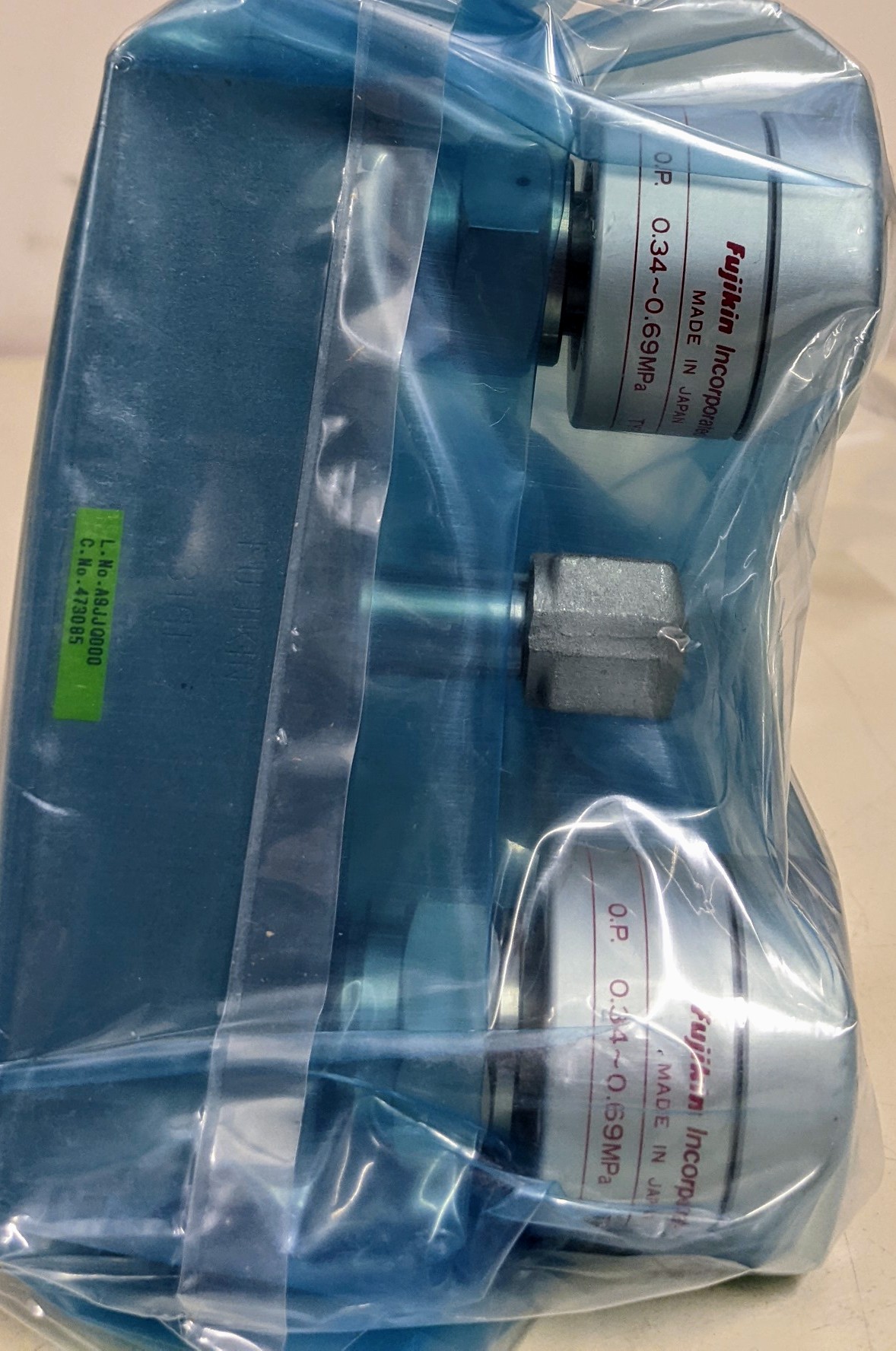 Used TEL BLOCK VALVE..FBL-20-NW16-2B3-LEC