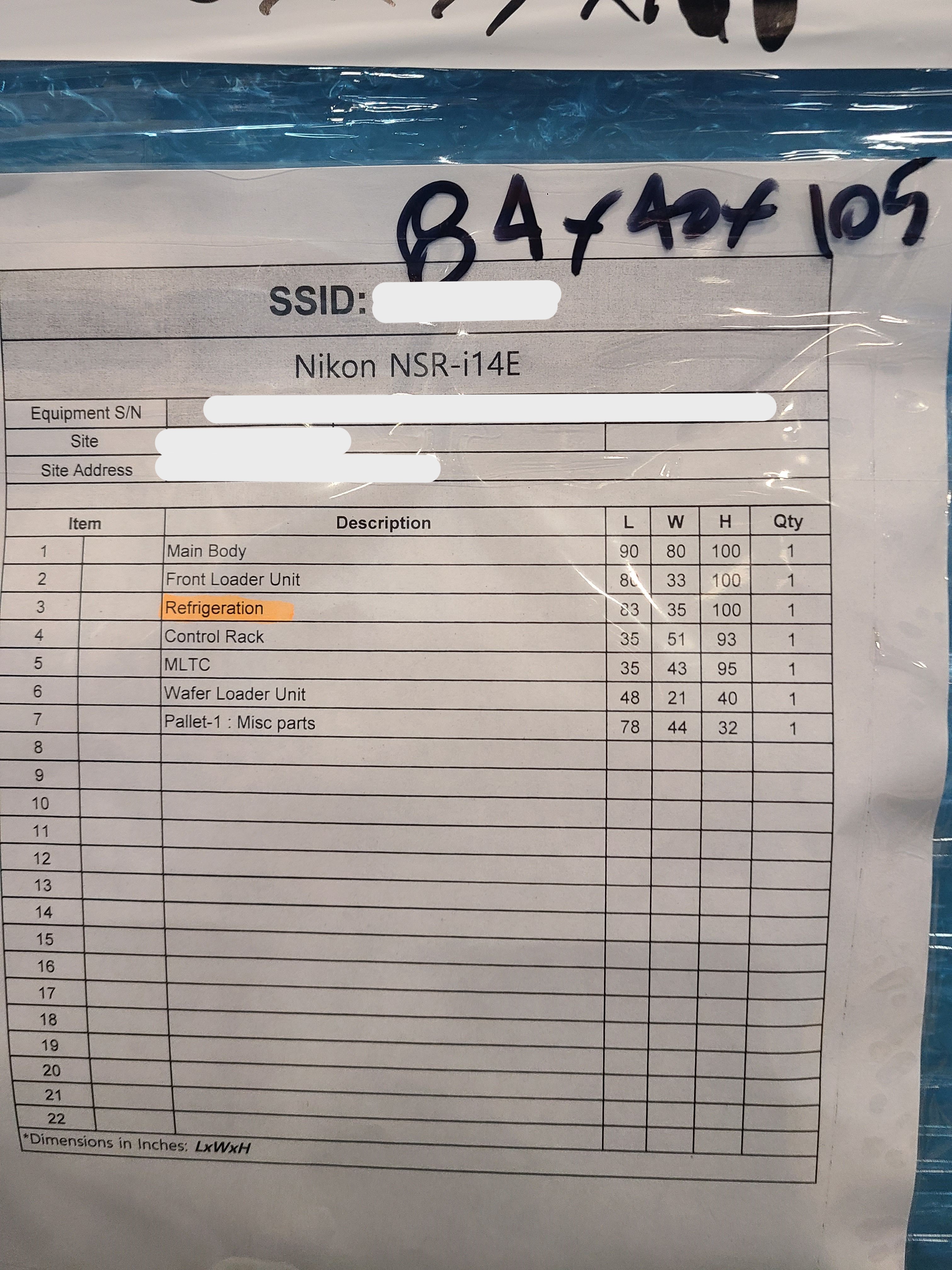 Used 1997 NIKON NSR-i14E