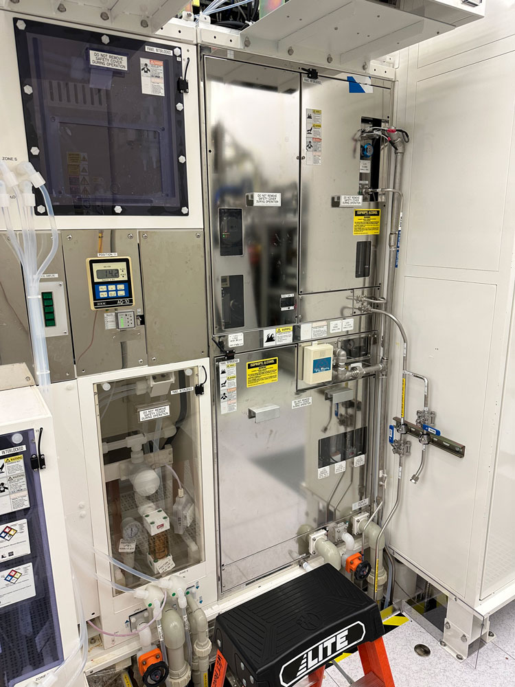 Used DNS Dainippon Screen WS-820L Wet Station