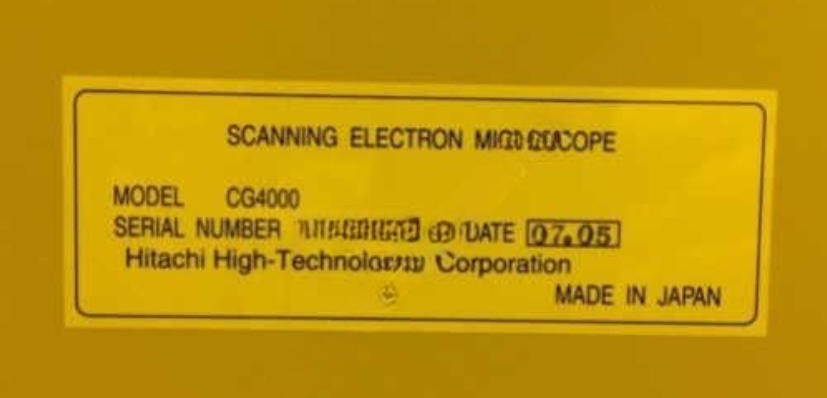 Used 2005 HITACHI CG4000