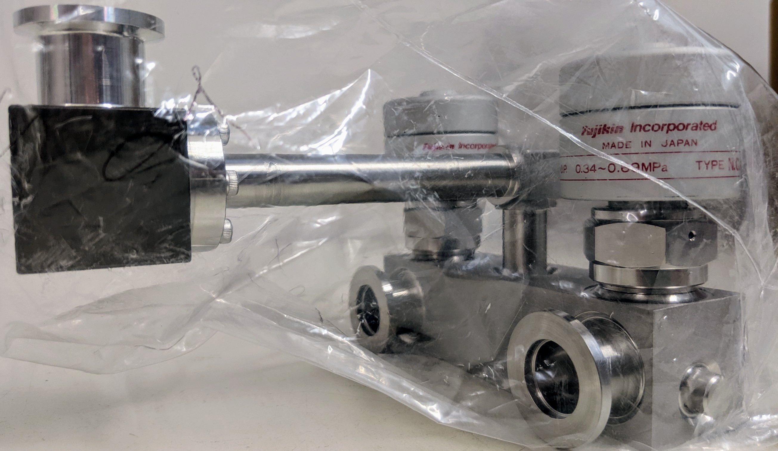 Used TEL BLOCK VALVE..FBL-20-NW16-2B3-LEC