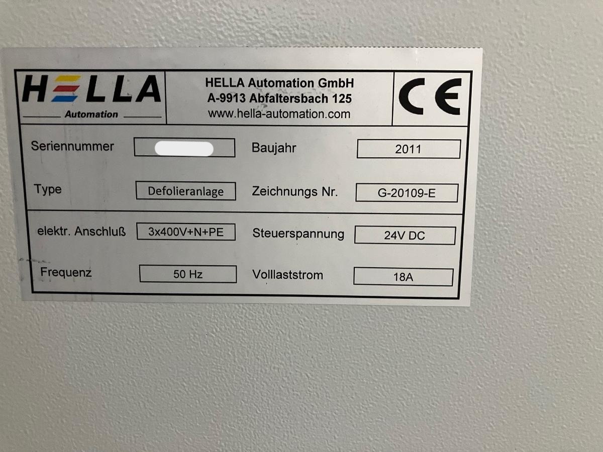 Used 2011 Heller Industries PFP-HOT