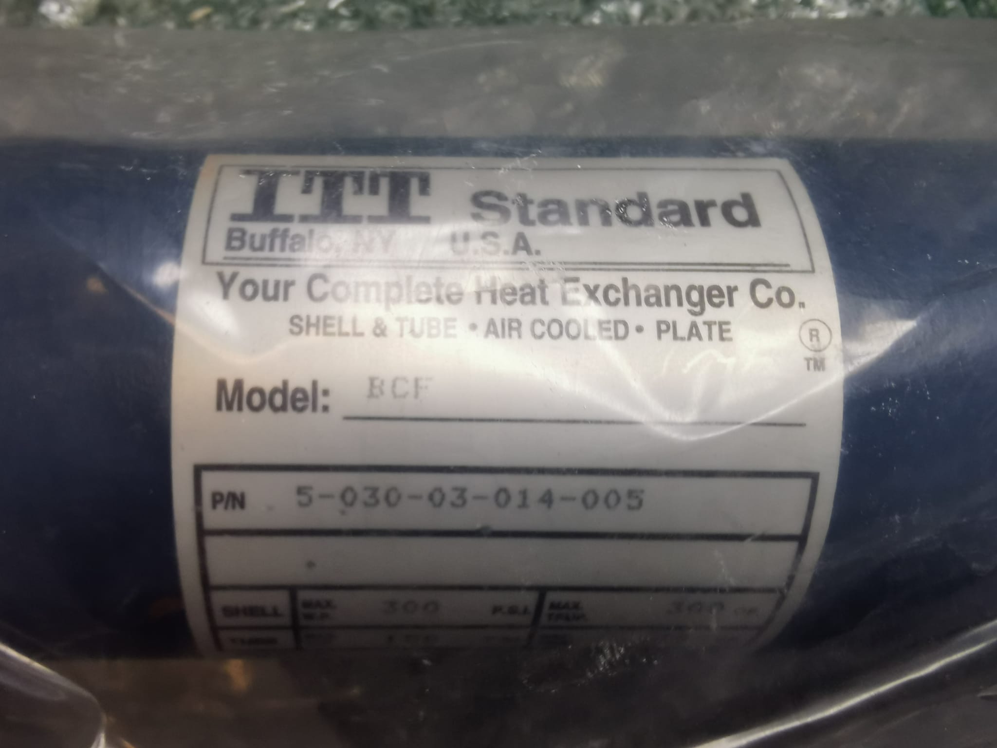 Used Eaton Nova 6200AV Heat exchanger