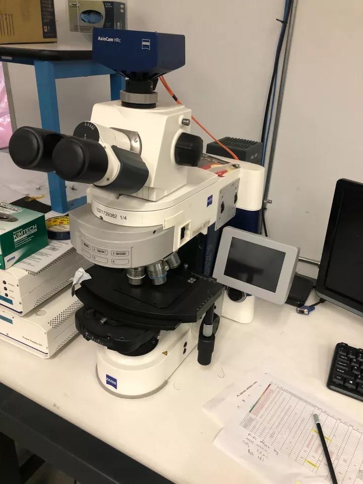 Used CARL ZEISS Micro Imaging Gmbh 37081, Axio Imager.M1m Precision Microscope