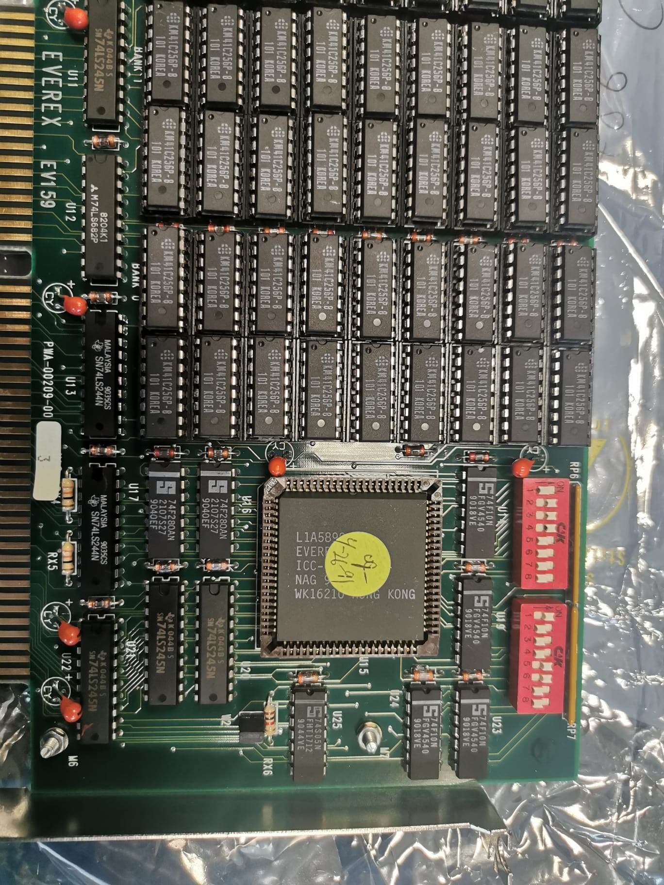 Used Eaton Nova 6200AV EVEREX EV159 PCB