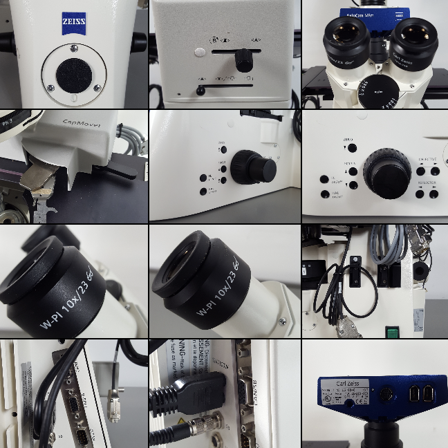 Used PALM Laser Microscope Microlaser Microbeam Capture Zeiss Axiovert 200M P.A.L.M