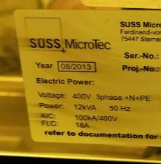 Used 2013 Suss Microtec Gamma