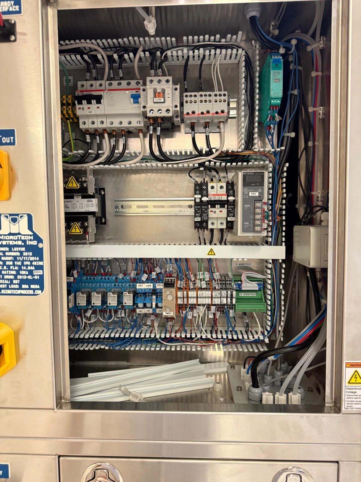 Used Megasonic Stainless Steel Cleaning System for Water or Solvents